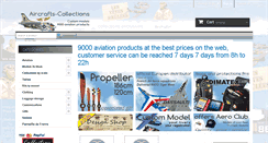 Desktop Screenshot of aircrafts-collections.com